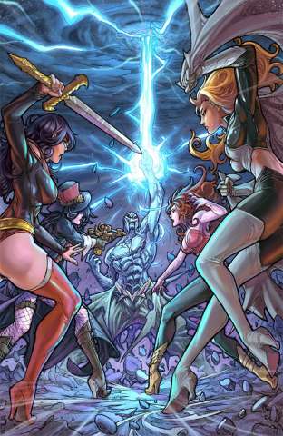 Grimm Fairy Tales: Ascension #4 (Pantalena Cover)