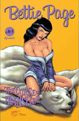 Bettie Page and The Curse of the Banshee #3 (Mychaels Cover)
