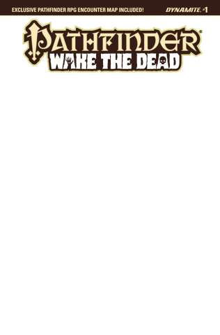 Pathfinder: Wake the Dead #1 (Blank Authentix Cover)