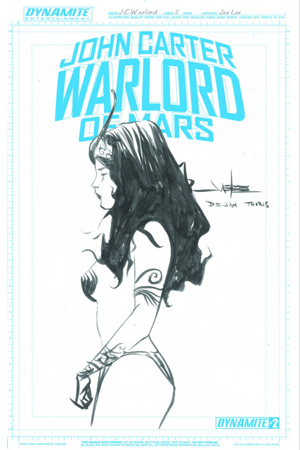 John Carter: Warlord of Mars #2 (30 Copy Lee Artboard Cover)