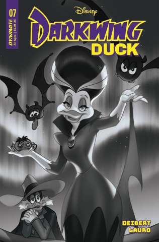 Darkwing Duck #7 (10 Copy Leirix B&W Cover)
