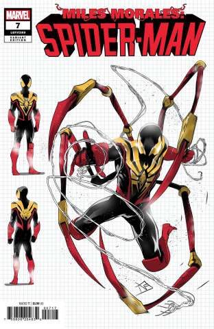 Miles Morales: Spider-Man #7 (10 Copy Vicentini Design Cover)
