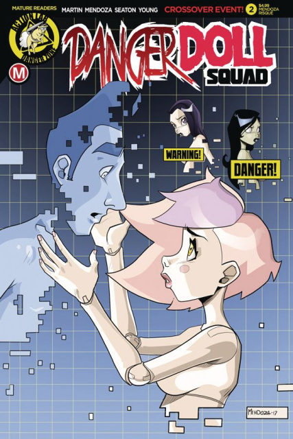 Danger Doll Squad #2 (Mendoza Risque Cover)