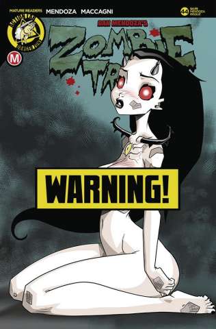Zombie Tramp #44 (Mendoza Risque Cover)