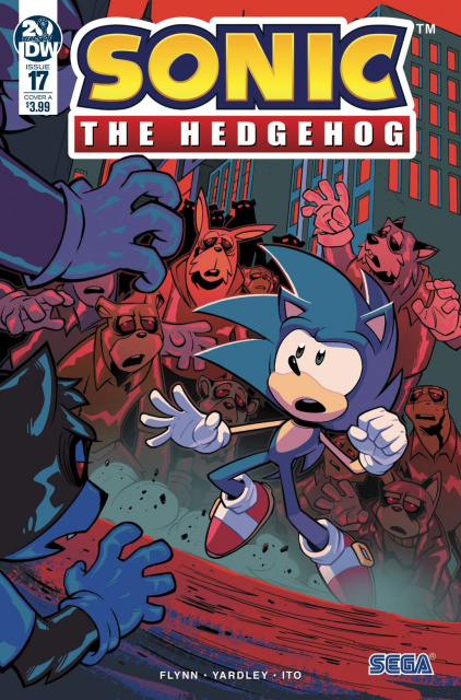 Sonic the Hedgehog #17 (Lawrence Cover)