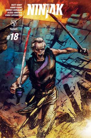 Ninjak #18 (20 Copy Interlock Gorham Cover)