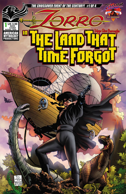 Zorro in the Land That Time Forgot #1 (Martinez Cover)