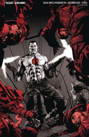 Black, White & Bloodshot #4 (Suayan Virgin Cover)