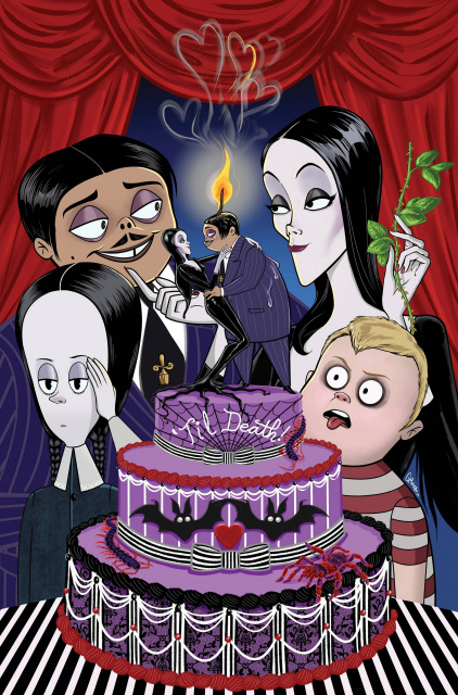 The Addams Family: Charlatan's Web #1 (10 Copy Clugston Cover)