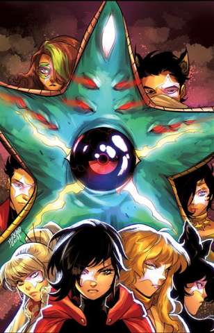 RWBY / Justice League #7 (Mirka Andolfo Cover)