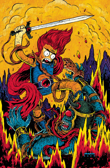 ThunderCats #12 (Manix Foil Virgin Cover)