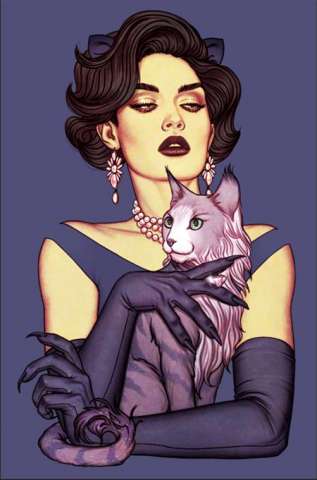Catwoman #43 (Jenny Frison Card Stock Cover)
