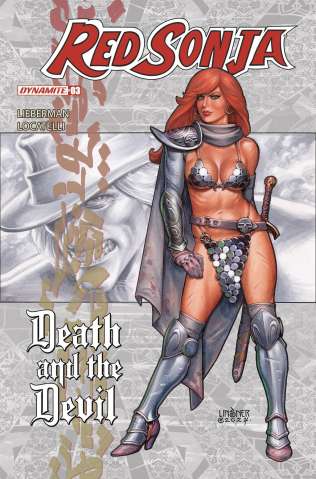 Red Sonja: Death and the Devil #3 (Linsner Cover)