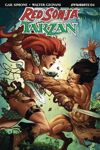 Red Sonja / Tarzan #5 (Davila Cover)