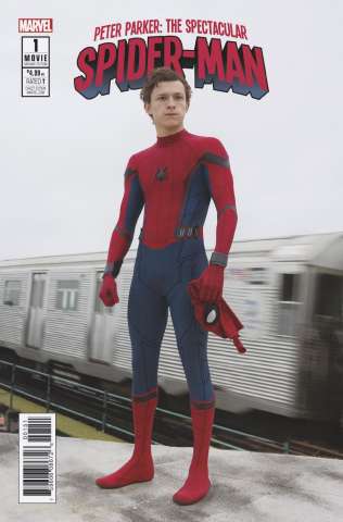 Peter Parker: The Spectacular Spider-Man #1 (Movie Cover)