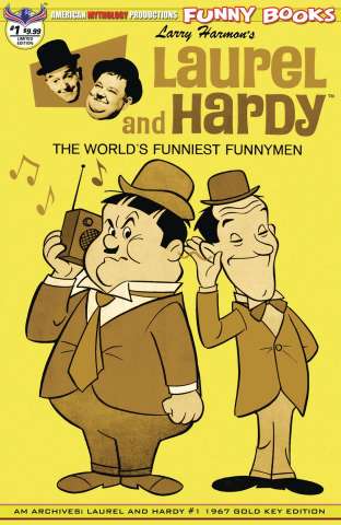 Laurel and Hardy #1 (1967 Retro Cover)