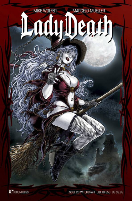Lady Death #23 (Witchcraft Cover)