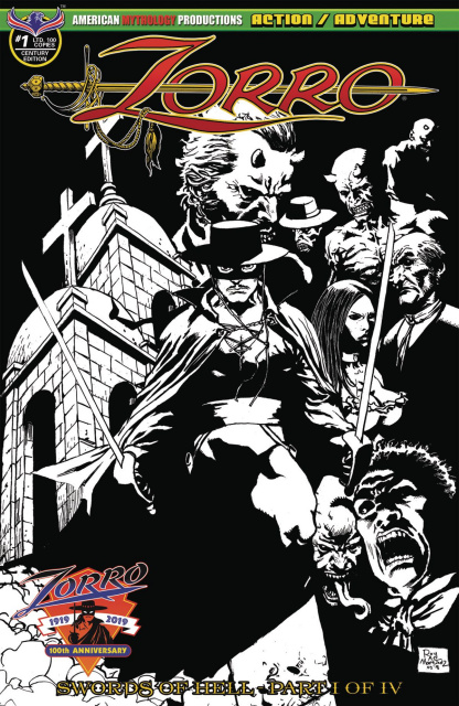 Zorro: Swords of Hell #1 (Century Edition Cover)