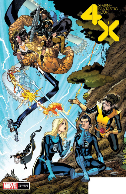 X-Men + Fantastic Four #1 (Garron Cover)