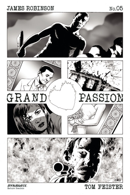 Grand Passion #5 (10 Copy B&W Cover)