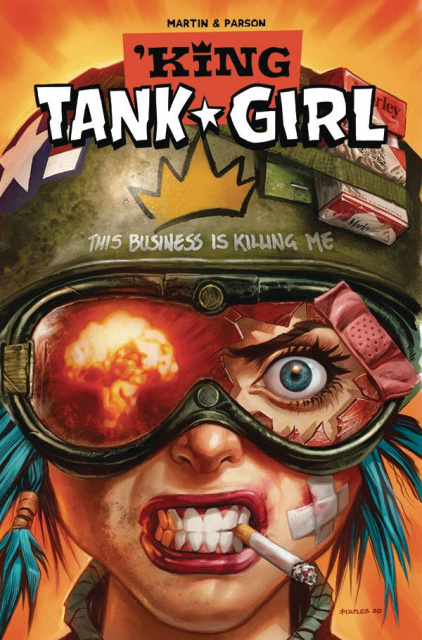 King Tank Girl #4 (Staples Cardstock Cover)