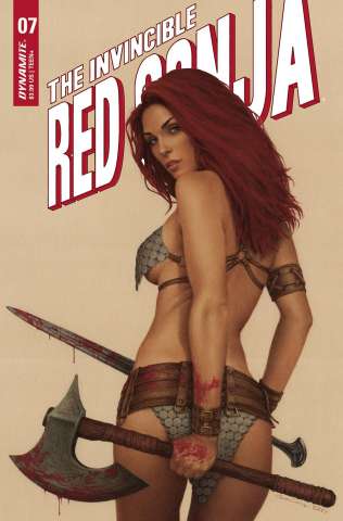 The Invincible Red Sonja #7 (Celina Cover)
