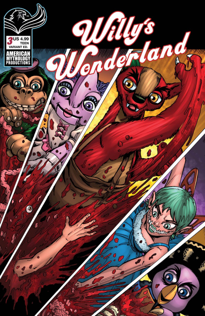 Willy's Wonderland Prequel #3 (Calzada Cover)