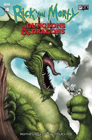 Rick and Morty vs. Dungeons & Dragons #4 (10 Copy Cover)