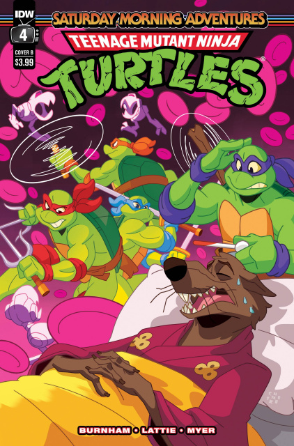 Teenage Mutant Ninja Turtles: Saturday Morning Adventures #4 (Galloway Cover)