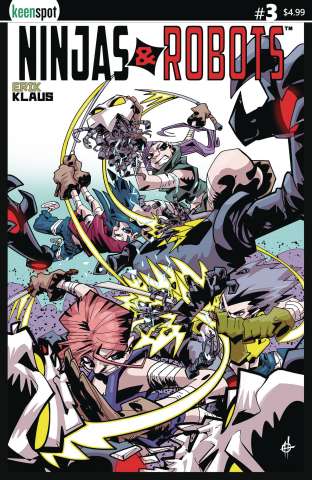 Ninjas & Robots #3 (Scott Cover)
