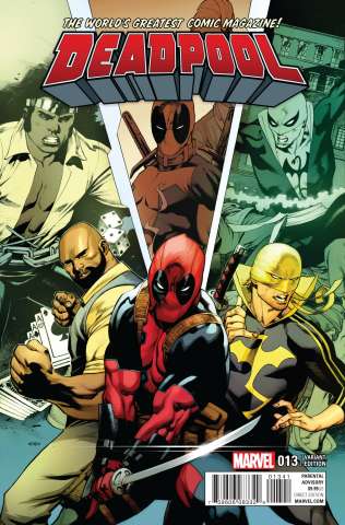 Deadpool #13 (Stevens Power Man and Iron Fist Cover)