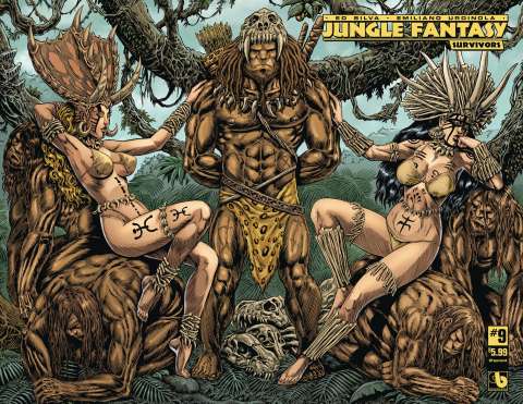 Jungle Fantasy: Survivors #9 (Wrap Cover)