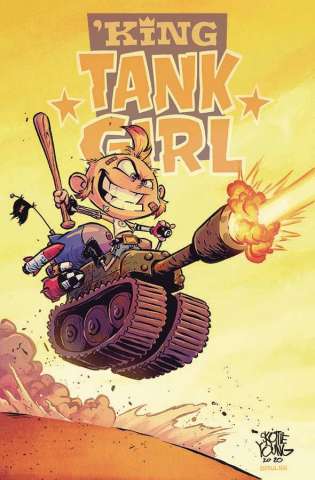 King Tank Girl #5 (Skottie Young Cardstock Cover)