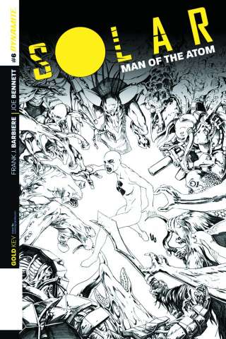 Solar: Man of the Atom #6 (25 Copy Lau B&W Cover)