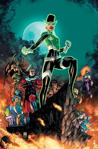 Green Lantern #9 (Bernard Chang & Alex Sinclair Cover)