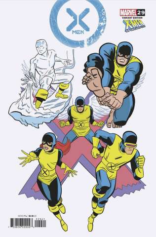 X-Men #29 (Jacob Edgar X-Men 60th Anniversary Cover)