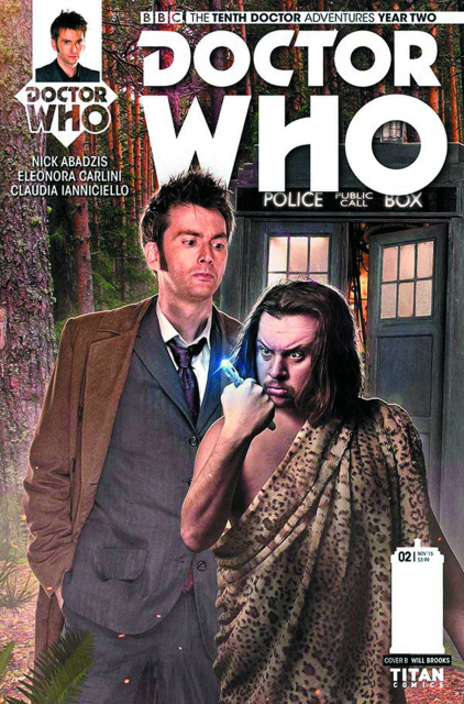 Doctor Who: New Adventures with the Tenth Doctor, Year Two #4 (Subscription Photo Cover)