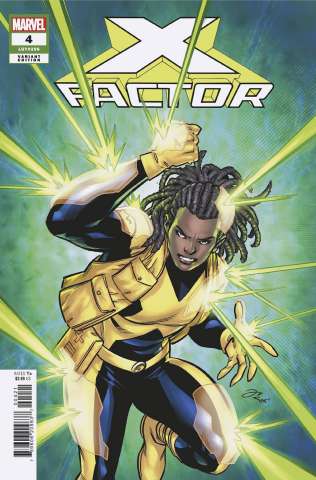 X-Factor #4 (Marcus To Cecilia Reyes Cover)