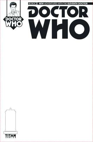 Doctor Who: New Adventures with the Eleventh Doctor #1 (Blank Sketch Cover)
