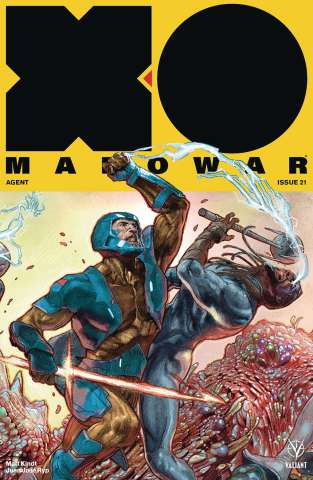 X-O Manowar #21 (20 Copy Interlocking Guede Cover)