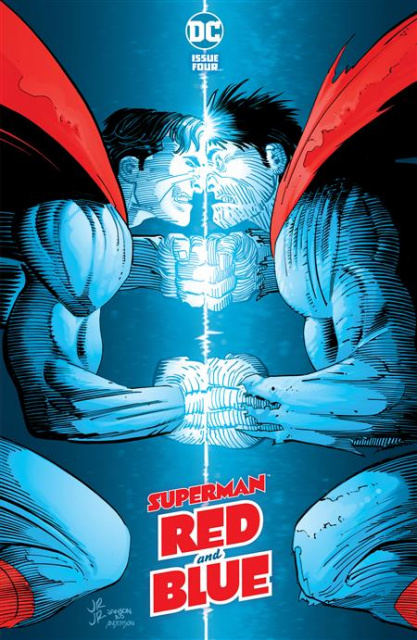 Superman: Red and Blue #4 (John Romita Jr & Klaus Janson Cover)