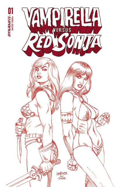 Vampirella vs. Red Sonja #1 (11 Copy Linsner Cover)