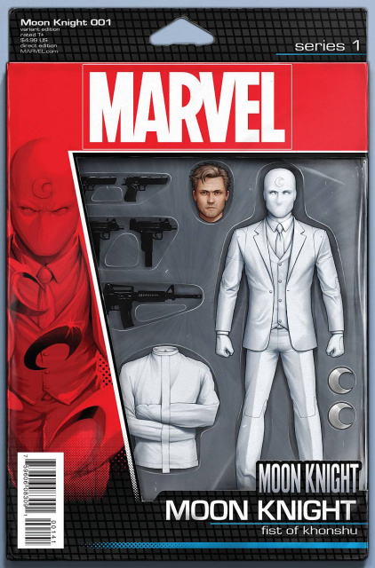 Moon Knight #1 (Christopher Action Figure Cover)