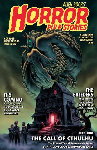Alien Books' Horror Pulp Stories (Lujan Cover)