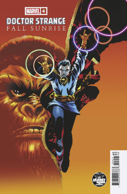 Doctor Strange: Fall Sunrise #4 (Planet of Apes Cover)