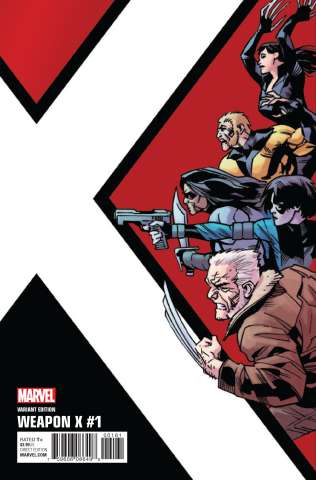 Weapon X #1 (Kirk Corner Box Cover)