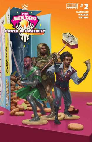 WWE: The New Day - Power of Positivity #2 (Rahzzah Cover)