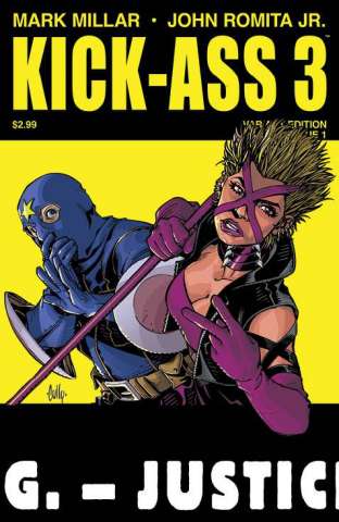 Kick-Ass 3 #1 (Hamner Cover)