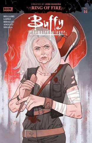 Buffy the Vampire Slayer #14 (Sauvage Spot Cover)