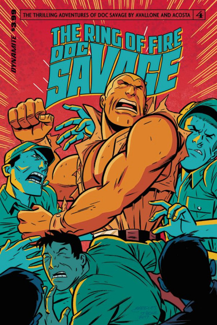 Doc Savage: The Ring of Fire #4 (Marques Cover)
